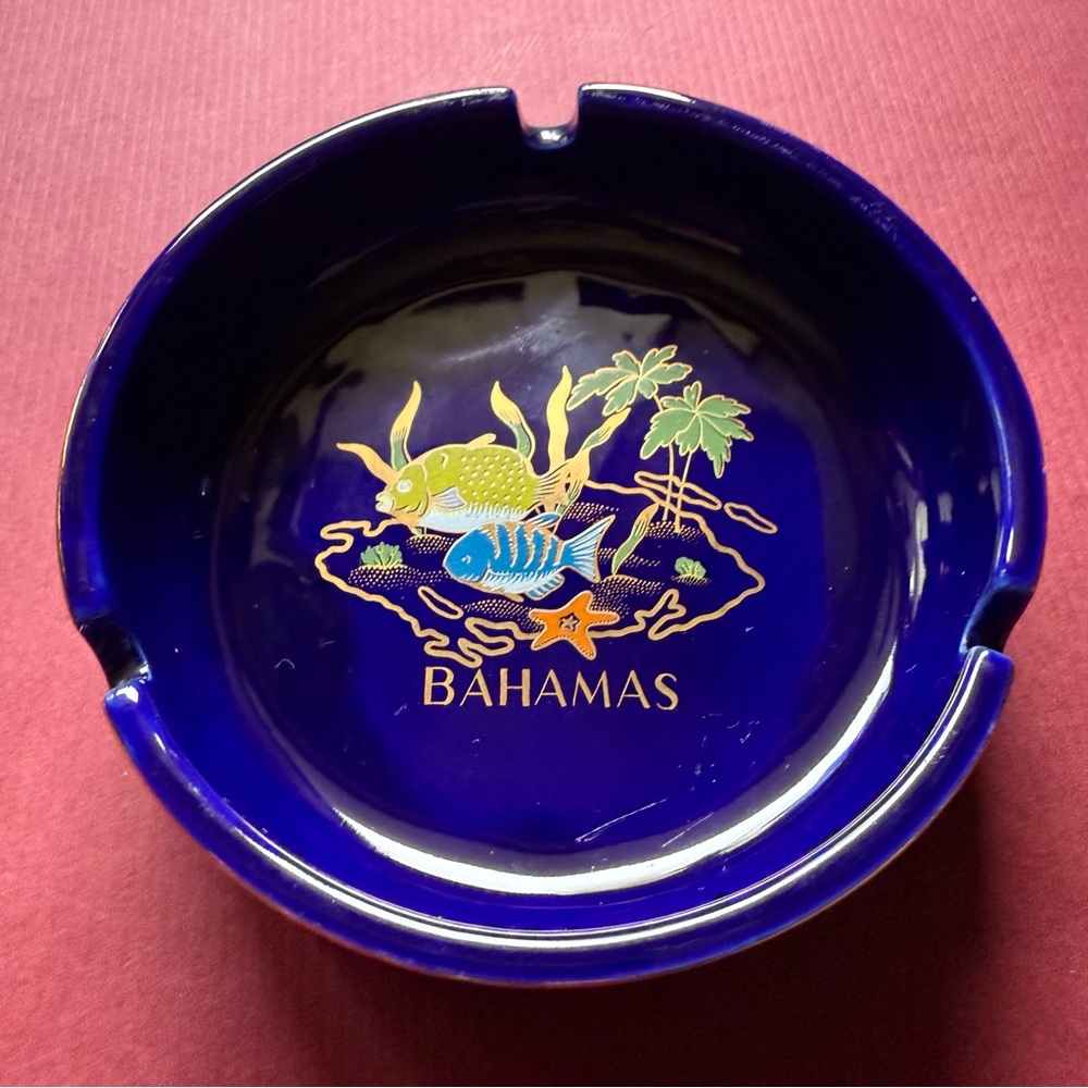 Vintage Bahamas Souvenir Ashtray